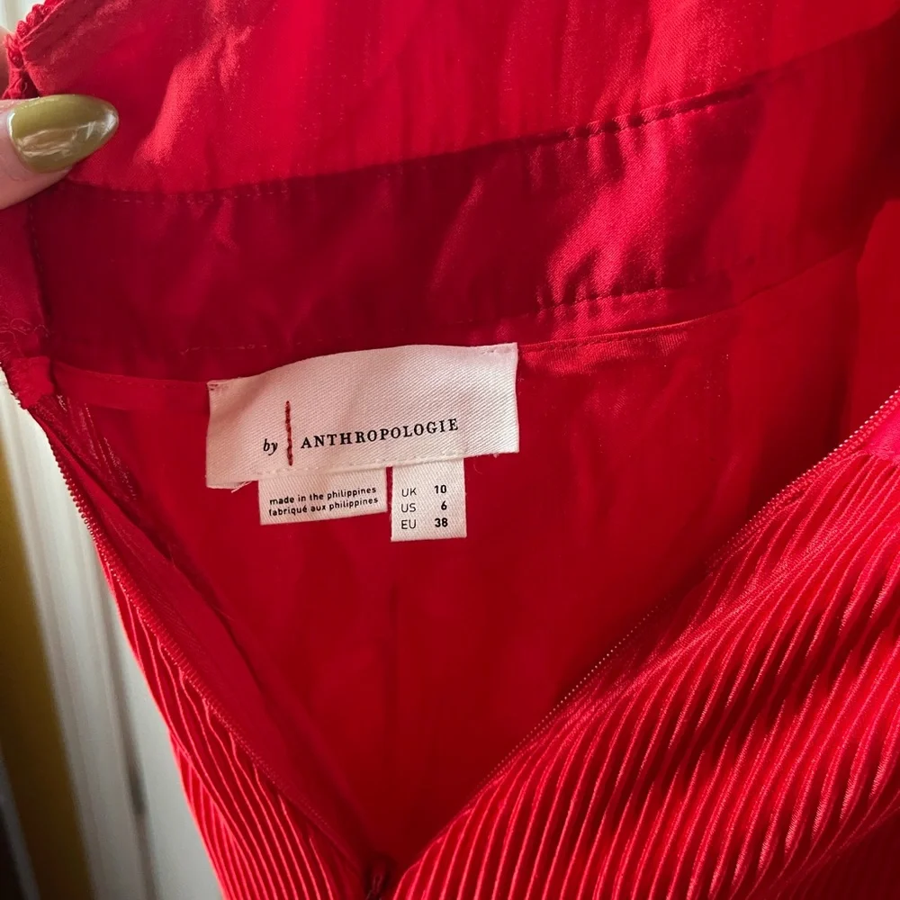 Elegant Red Halter Jumpsuit - Picture 7 of 9